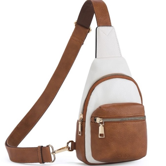 CLUCI Small Sling Bag Chest Bag - Picture 3 of 12